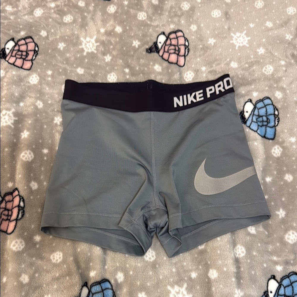 Nike Pro Steel Gray Shorts